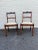 Early 20th Century Pair Antique Duncan Phyfe Style Mahogany Carved Rose Back Side Chairs. For Sale - Image 10 of 10