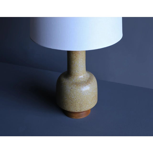David Cressey David Cressey Large Scale Ceramic Lamp, Circa 1970 For Sale - Image 4 of 13
