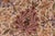 Shabby Chic 1990's Floral Pak-Persian Tan/Drk. Red Wool Rug - 10'1'' X 14'3'' For Sale - Image 3 of 9