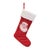 Celebrate the season with this whimsical Santa Face Stocking. Featuring wintry red and white tones and charming jingle...