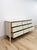 White Vintage Thomasville Paoletti Faux Bamboo 9 Drawer Dresser White Hollywood Regency For Sale - Image 8 of 16