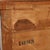 Antique Spoon Carved Oak Low Dresser With Dressing Mirror & Hat Box C1900 For Sale - Image 12 of 14
