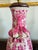 Vintage Chinese Porcelain Pink Chinoiserie Table Lamp With Pommegranate Flowered Handles For Sale - Image 11 of 12