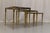 Aldo Tura Mid-Century Italian Brass and Goatskin Side Tables by Aldo Tura, 1960s, Set of 3 For Sale - Image 4 of 18