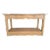 Hand Carved Rustic Rancho Hacienda Monterey Console Table 1940's For Sale