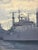 Dimensions: height: 125 cm width: 155 cm a striking maritime oil painting by renowned british marine artist piers ottey,...