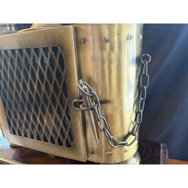 Vintage Capt. David Babcock "Young America" Nautical Table Lamp For Sale - Image 14 of 17