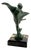 Max Le Verrier, Art Deco Lenvol Sculpture, 1930s, Bronze on Marble Base For Sale