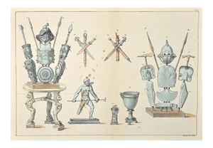 Unknown, Equipment for Gladiators, Lithograph, 19th Century