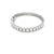 Early 21st Century 12.52 Carats Bezel Set Emerald Cut Diamond Tennis Bracelet For Sale - Image 5 of 5