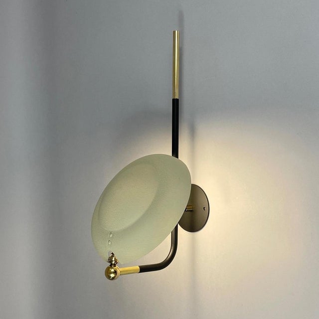 Mid-Century Modern French Wall Light, 1950s For Sale - Image 10 of 14