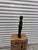 Vintage Hand-Carved Wooden African Tribal Figurine Depicting a Man Playing a Drum, Crafted From Dense Hardwoods Like Ebony For Sale - Image 9 of 12