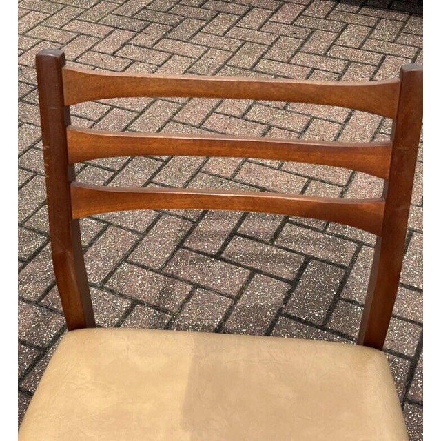 Mid-Century Rosewood Dining Table & Chairs, Set of 5 For Sale - Image 10 of 18