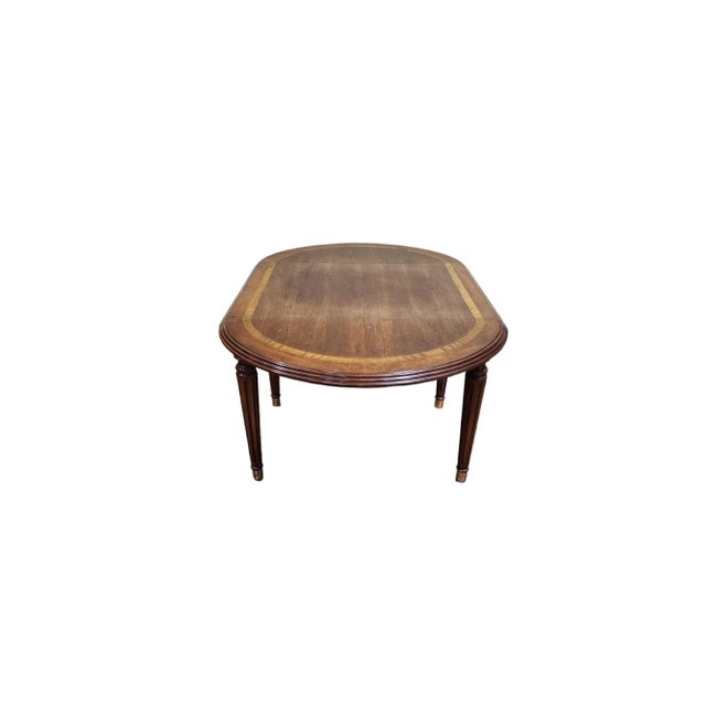 Mid-Century Modern 1950s Mid Century English Lebus Drop Leaf Side Table For Sale - Image 3 of 7