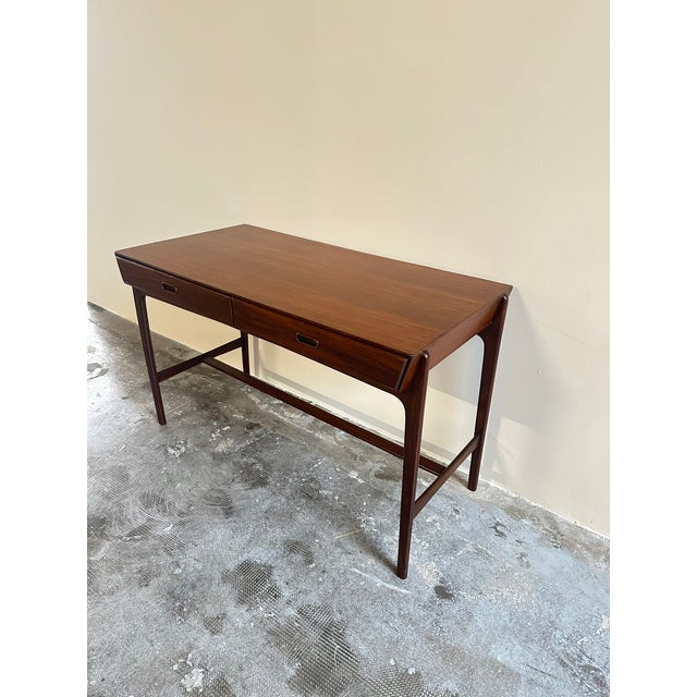 Danish Teak Desk, 1950s For Sale - Image 6 of 14
