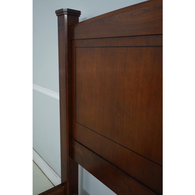 Stickley 21st Century Cherry King Size Bed For Sale - Image 9 of 18