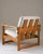 Wood Set of Mid-Century Scandinavian Lounge Chairs in Oak and Leather by Nils Roth, 1960s For Sale - Image 7 of 11
