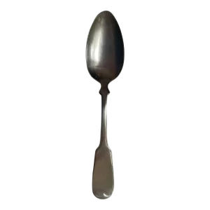 Mid 19th Century Single German Silver Spoon Hall & Elton, Geneva, Ny