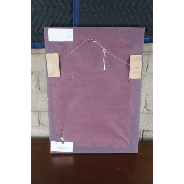 Trevor James Company Cavaliers Antiqued Etching Roman Horse Riding Framed 22" For Sale - Image 11 of 11