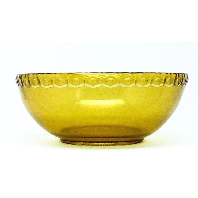 Art Deco Bowl attributed to Zawiercie Glassworks, Poland, 1950s For Sale - Image 3 of 6