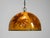 Large Italian Resin Pendant Lamp with Embedded Maple Leaves, 1970s For Sale - Image 11 of 18