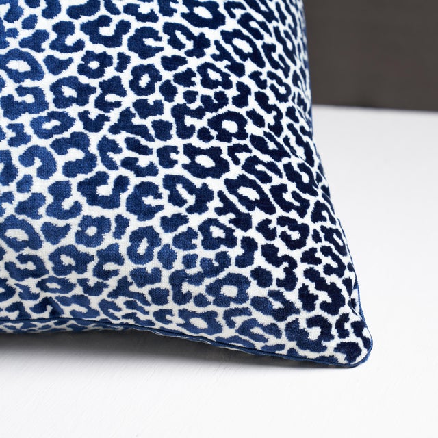 This pillow features Madeleine by Timothy Corrigan for Schumacher. Named for Madeleine Castaing, the iconic French...