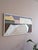 Mid 20th Century Mid-Century Modern 'Pastel Settlement' Swedish Abstract Landscape Oil Painting, Framed For Sale - Image 5 of 11