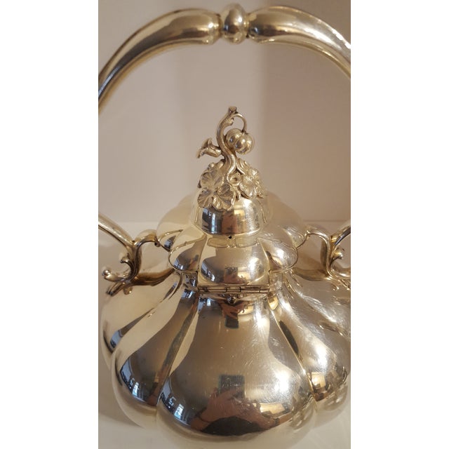 Antique Reed & Barton 1795 1/2 Silver on Copper Coffee Chafer Urn