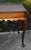Brown Kittinger Mahogany Tea Table Vintage Queen Anne Cw-8 Scalloped Pull-Out Slides For Sale - Image 8 of 13