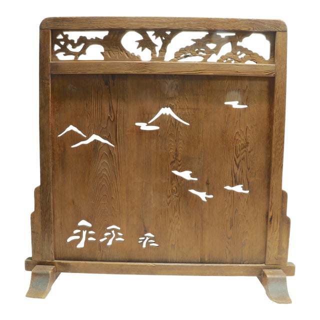 19th Century Chinese Hand Carved Divider, Screen For Sale