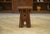 Brutalist Early 20th Century Brutalist Oak Stool, 1950s For Sale - Image 3 of 9