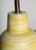 Design Technics Design-Technics Lemon & White Banded Ceramic Table Lamp, 1950's Unmarked For Sale - Image 4 of 8
