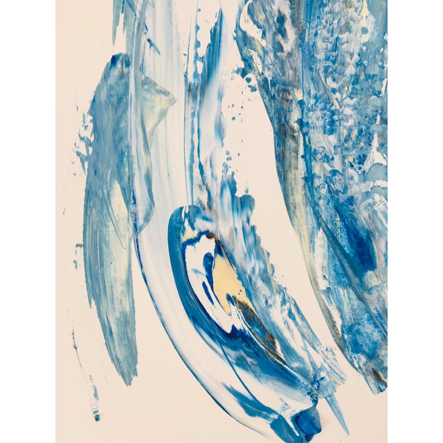 "Clear Sky" Contemporary Abstract Acrylic Painting For Sale In Boston - Image 6 of 6