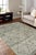 6x9 Gray Hand-Knotted Wool Diamond Motif Geometric Modern Carpet Rug For Sale - Image 10 of 13