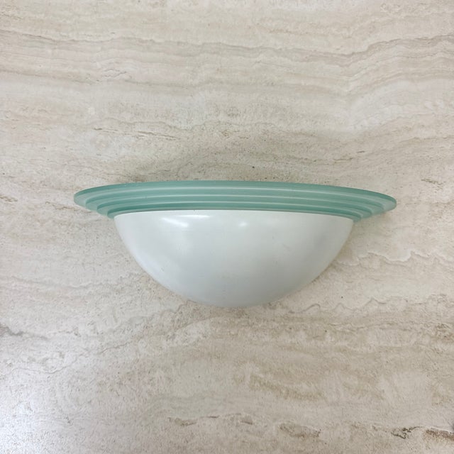 Turquoise Vintage Wall Sconce from Ikea, 1970s For Sale - Image 8 of 9