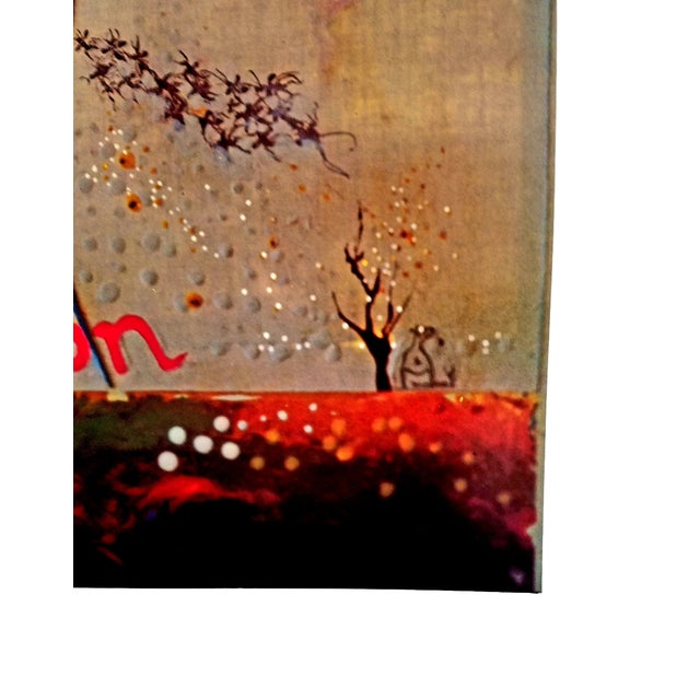 1970s Original Art Poster Exhibition Galerie Ades Vintage François Mitic Spiridon For Sale In Tampa - Image 6 of 12