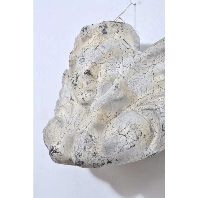 Fantastic large angel made of papier-mâché. Very beautifully made and has acquired a beautiful patina over the years. Very...