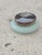 Art Deco Late 19th Century Light Aqua Glass Trinket Box Rare Ormalu,with Imatra Depiction on Lid. For Sale - Image 3 of 6