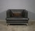 1970s Sofa and Lounge Chair in Anthracite Leather from Valdichienti, 1970s, Set of 2 For Sale - Image 5 of 11