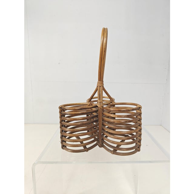 1970s Vintage French Riviera Bottle Rack, 1970s For Sale - Image 5 of 9