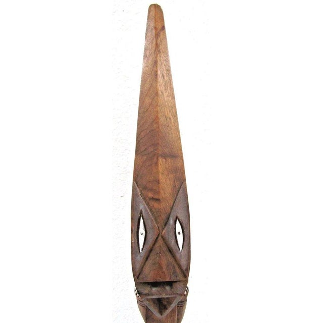 Antique West African Voodou Folk Art Hand-Carved Wooden Papa Legba Sculpture For Sale - Image 9 of 15