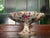 Gray Vintage Grimwades Old Cottage Chintz Miniature Footed Compote, English Floral Chintzware For Sale - Image 8 of 8