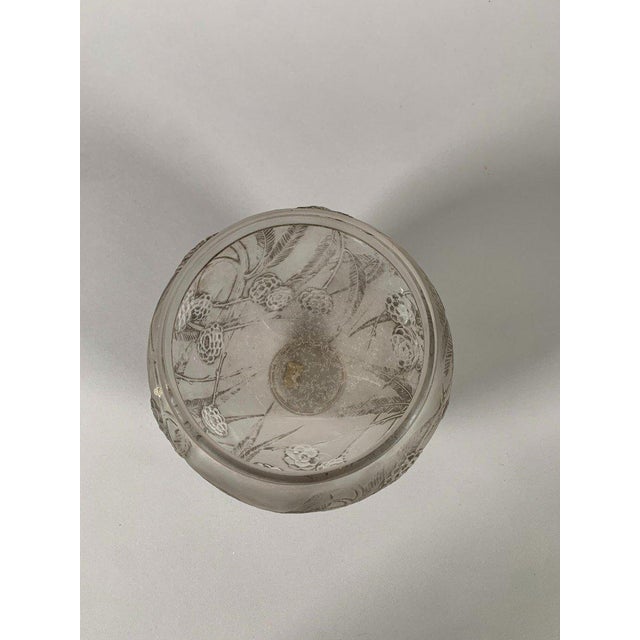 René Lalique (1860-1945) Vase "medlars", Circa 1930 For Sale - Image 10 of 11