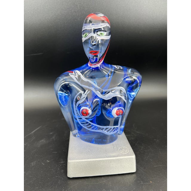 Glass Figure by Ulrica Hydman for Kosta Boda For Sale - Image 7 of 7