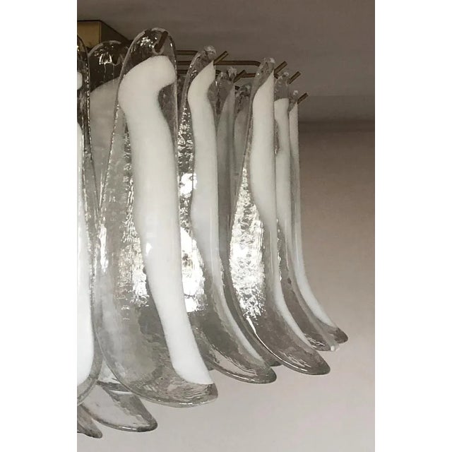 Vintage Italian Murano Glass Chandelier, 1982 For Sale - Image 12 of 13