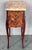 Antique Louis XV French Marquetry Marble Top Nightstands, Set of 2 For Sale In Miami - Image 6 of 18