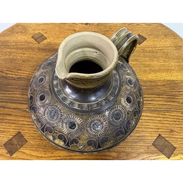 Ceramic Vintage Belgian Ceramic Jug, 1970s For Sale - Image 7 of 14