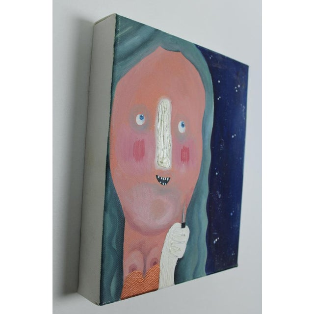 "Navajita" (2018) is a mixed media painting on canvas by Inés Silvalde, measuring 20 x 25 x 3.5 cm. This work, part of the...