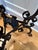 Continental Wrought Iron Tripod Plant Stand With Scrollwork and Foliage Circa 1880 For Sale - Image 15 of 17