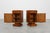 Art Deco Geometric Wooden Nightstands, Italy, 1920s, Set of 2 For Sale - Image 6 of 15